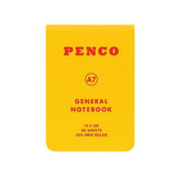 Yellow A7 Soft Notebook - Grid