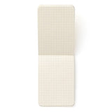 White A7 Soft Notebook - Grid