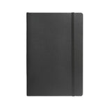 Black A5 Softcover Notebook - Dotted