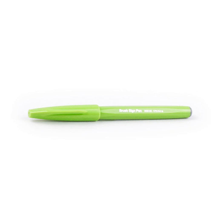 Pentel Touch Sign Brush Pen - Light Green