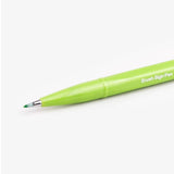 Pentel Touch Sign Brush Tip Pen - Light Green