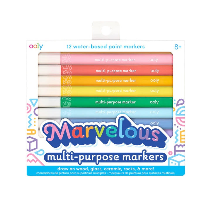 Marvelous Multi-Purpose Paint Marker - Set of 12