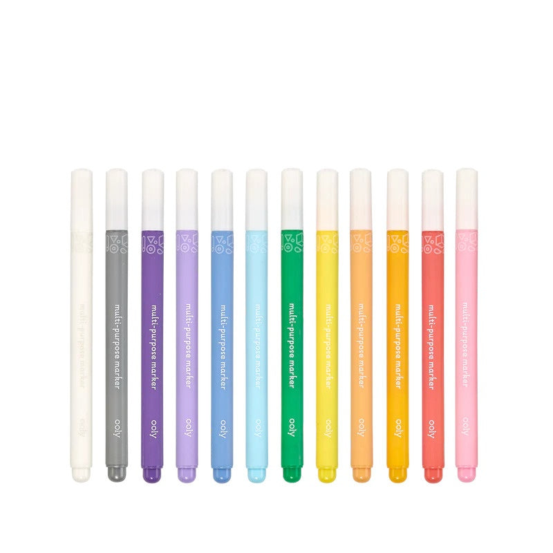 Marvelous Multi-Purpose Paint Marker - Set of 12