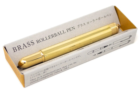 Traveler's Brass Rollerball Pen