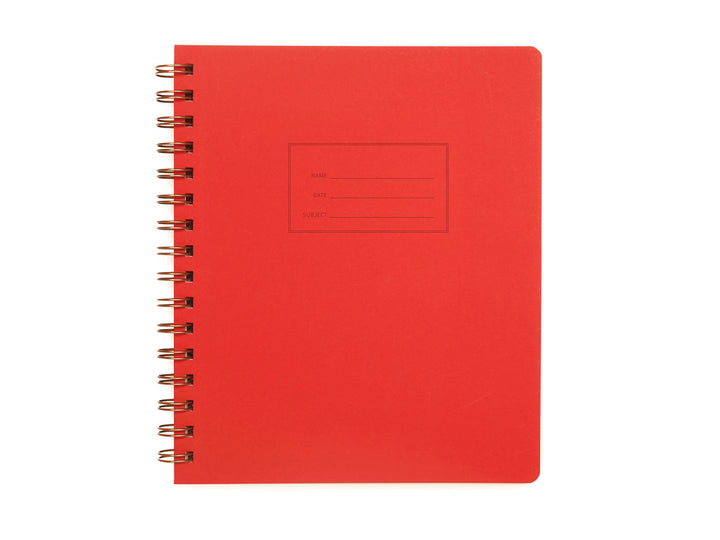 Standard Notebook - Warm Red