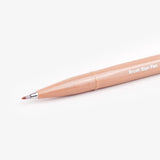 Pentel Touch Sign Brush Tip Pen - Pale Brown