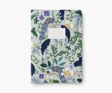 Peacock Stitch Notebook - Lined
