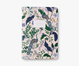 Peacock Stitch Notebook - Lined