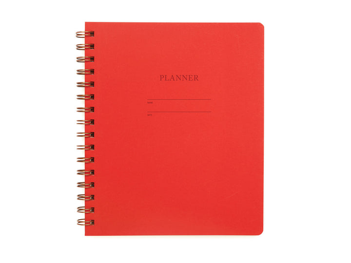 Planner - Warm Red