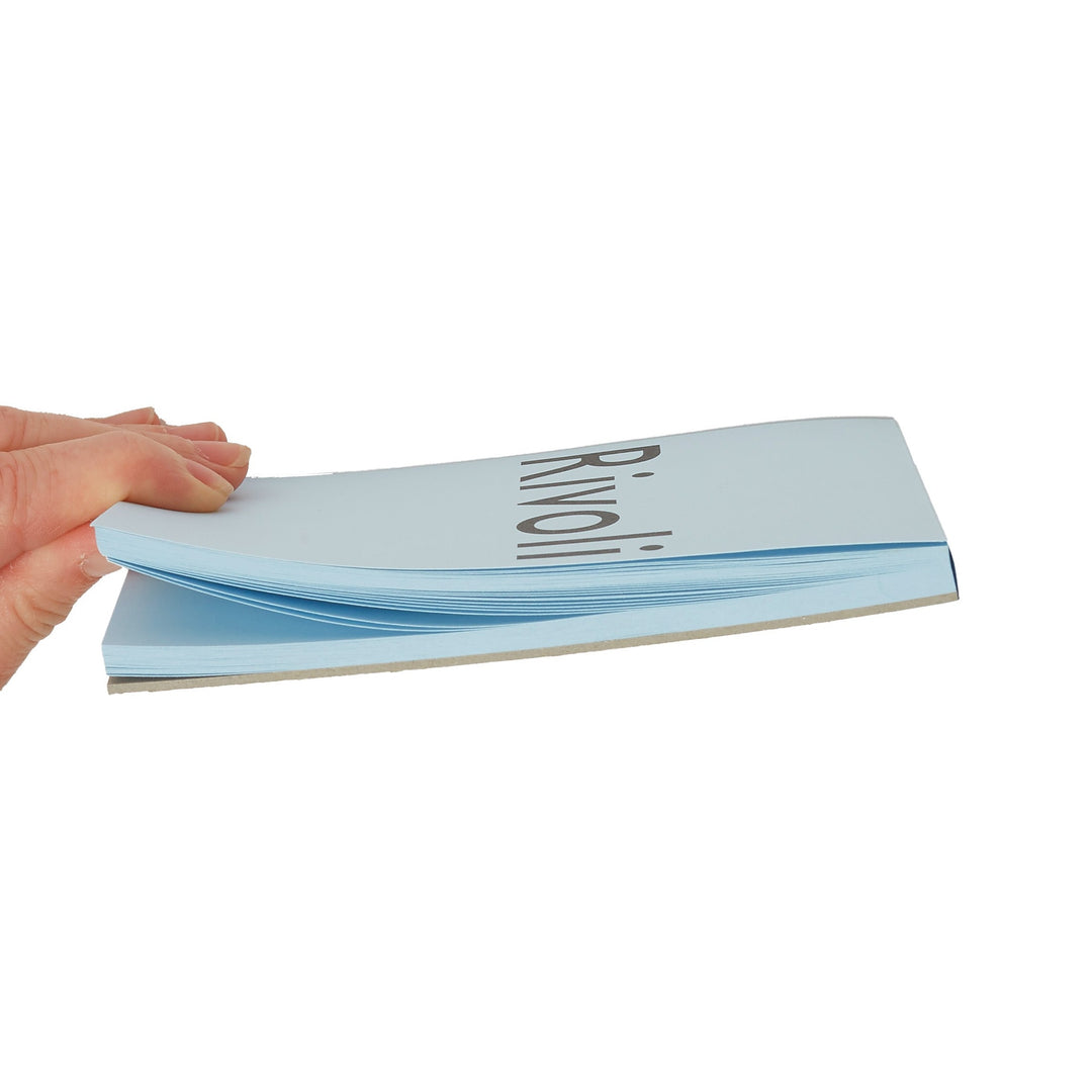 Rivoli Block Writing Pad - A6 Light Blue