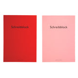 Schreibblock Writing Pad - A4 Pink