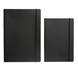 Black Softcover B5 Composition Notebook -  Lined