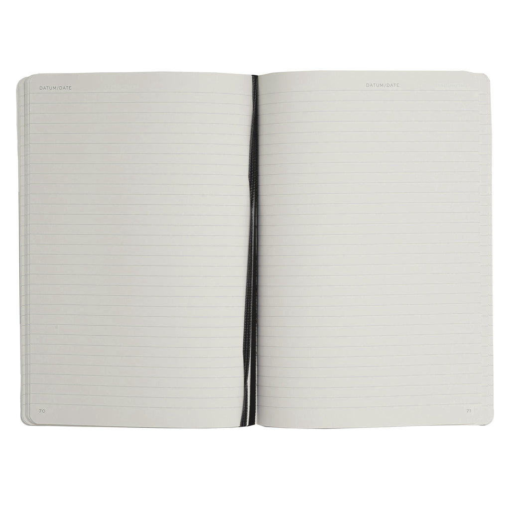 Black Softcover A5 Notebook - Lined – Shorthand