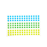 Stalogy Masking Tape Sticker Patches (5MM) - Yellow/Green/Blue