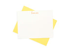 Custom Stationery Gift Certificate - Flat note + Envelope