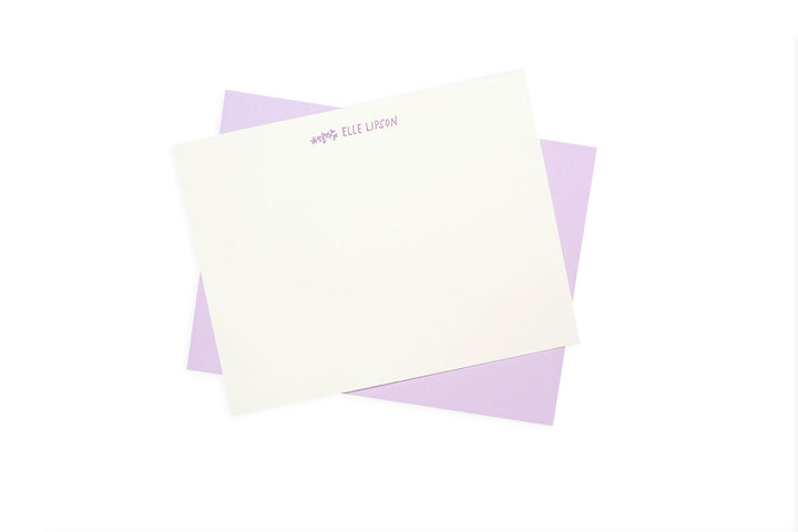 Custom Stationery Gift Certificate - Flat note + Envelope