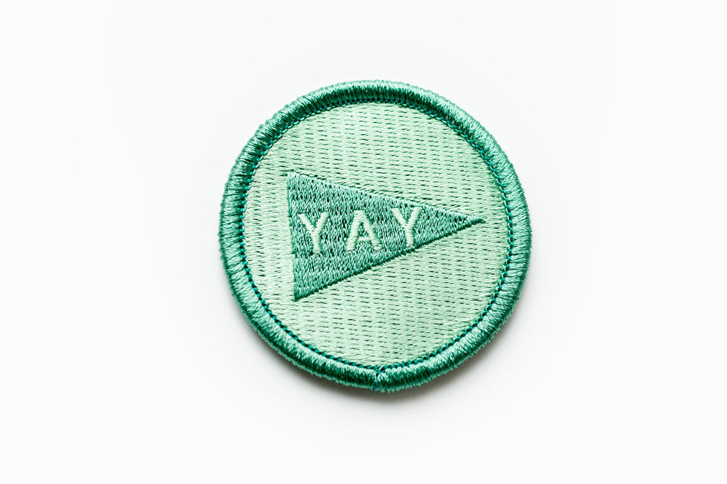 Yay Pennant Patch