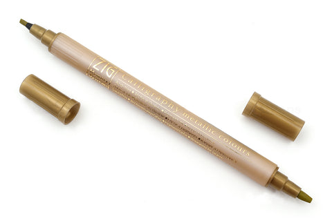 ZIG Calligraphy Metallic Marker - Gold
